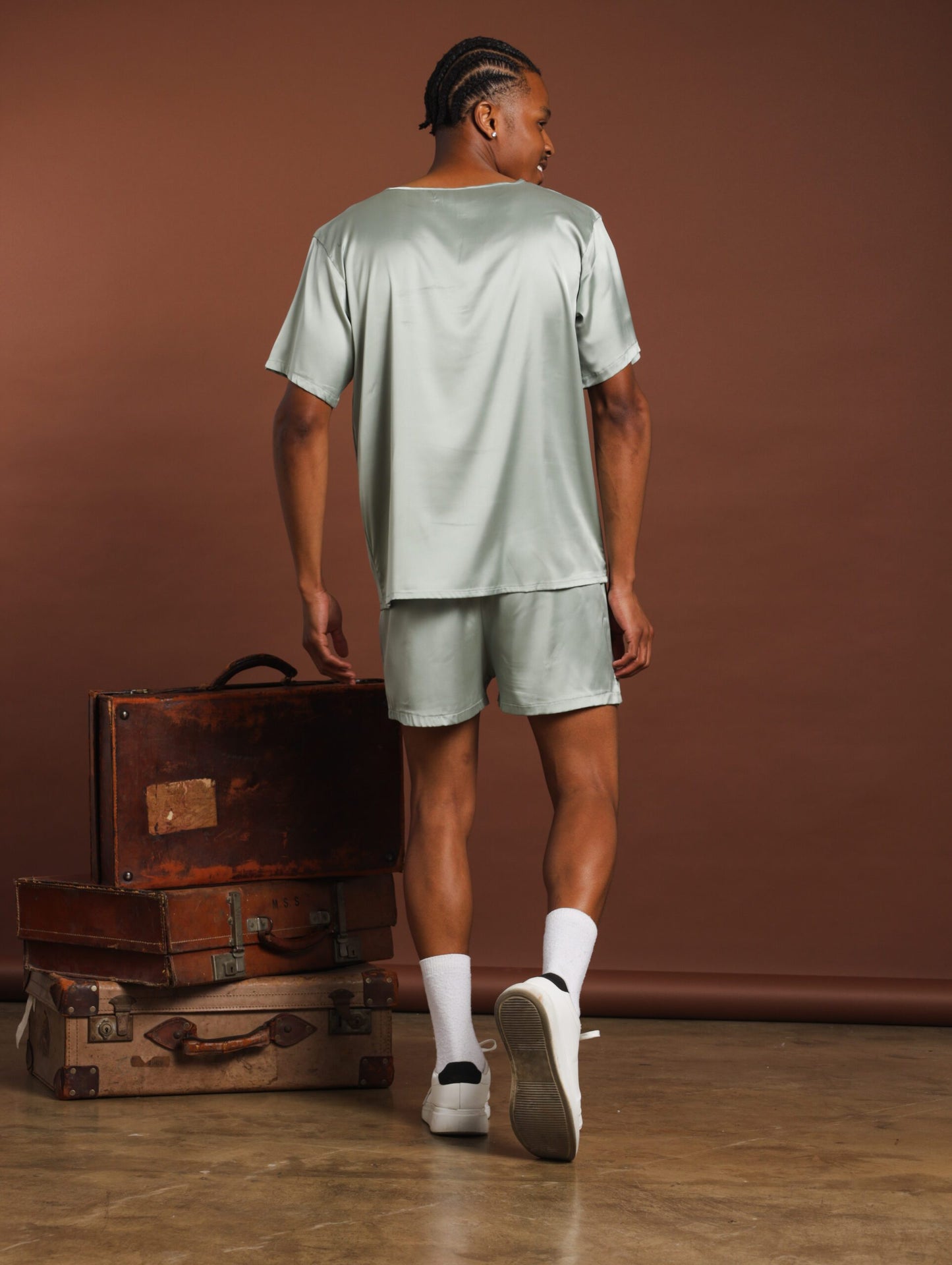 MENS LT SAGE LOUNGEWEAR SET